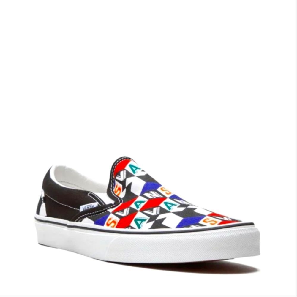 Vans Checkerboard Abstract Slip-On    Shoe